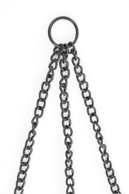 Mica Decorations Benson Hangpot - H16 x Ø19 cm - Metaal - Bruin - vtwonen shop