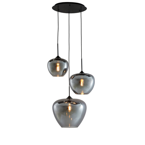 Light & Living hanglamp Mayson - grijs - Ø40cm - vtwonen shop