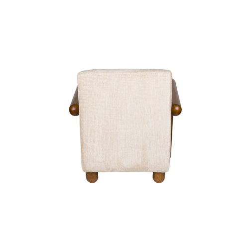 Dutchbone Lounge Chair Robinson - Beige - vtwonen shop