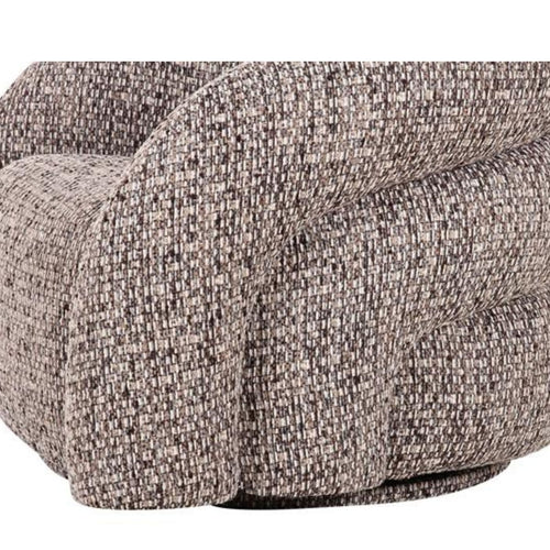 DÉJA Living Draaifauteuil Bodø - Taupe Stof - 94x83x70cm