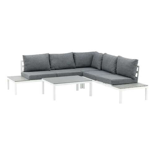 Nest outdoor Axel 2 delige tuin loungeset grijs - met zitkussens - vtwonen shop