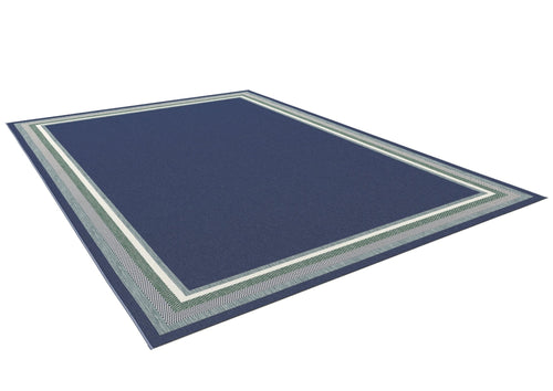 AFK Living vloerkleed Marin - voor binnen en buiten - blauw - 80 x 150 cm - vtwonen shop