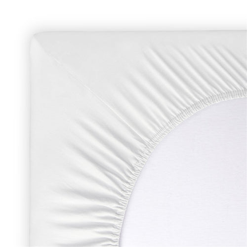 Byrklund - Hoeslaken Jersey - 180x220 cm - Wit