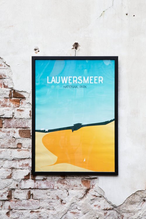 Nationale Parken Poster - Het Lauwersmeer - vtwonen shop