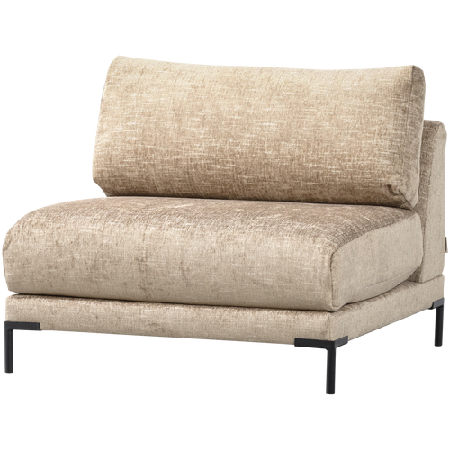vtwonen loveseat bank element Couple - Polyester - Naturel Melange - 89x100x100 - vtwonen shop