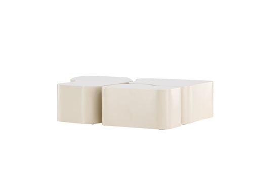 Rebellenclub Salontafel Sahale - 92 x 70 cm - Beige