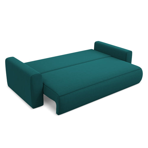 LaMiaSofa 3-zits slaapbank Perugia - velours - marien - 238x105x82