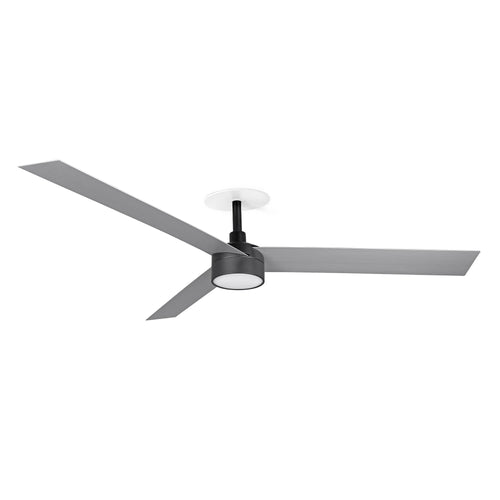 Faro Cruiser Cruiser inbouw plafondventilator 160 cm LED matzwart, aluminium bladen CCT