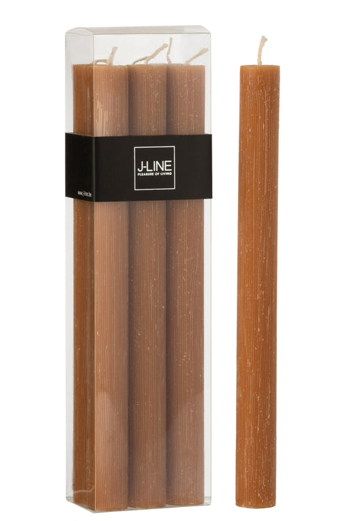 J-Line tafelkaars - caramel - 9U - doos van 6 - vtwonen shop