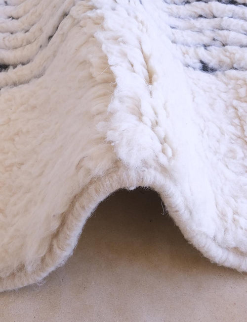 AFK Living vloerkleed ZELIA - handgemaakt - Wol - 80 x 240 cm