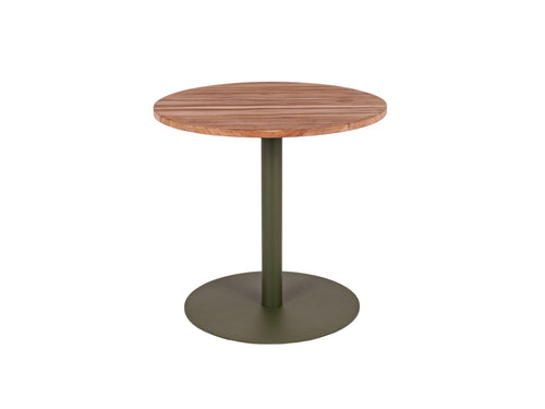 MaximaVida massief rond teakhouten tafelblad Java indoor 80 cm - vtwonen shop