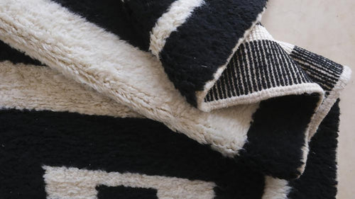 AFK Living vloerkleed Berber - handgemaakt - Wol - 207 x 298 cm - vtwonen shop