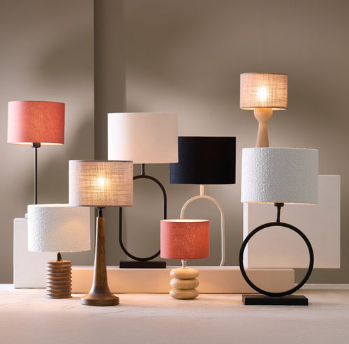 Light & Living lampvoet  - zwart - 13x13x44.5 cm