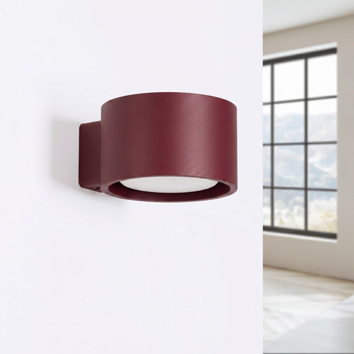 Sollux Lighting Wandlamp MODO 1 bordeaux Gx53 - 10x12x6cm