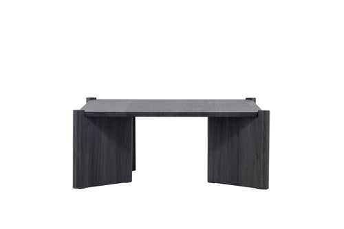 Rebellenclub Salontafel Makai - 100 x 100 cm -  Donkerbruin - vtwonen shop