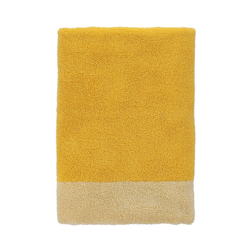 Ona - Badhanddoek 70x140cm sunny yellow Pixie - Set van 2