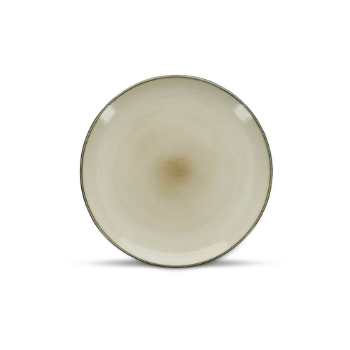 Salt & Pepper - Plat bord 26cm ivoor Meridian - Set van 4