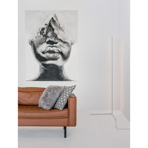 Merano Jackson LED Geïntegreerde Vloerlamp Sandy Zwart Aluminium LED 18W 1700Lm 3000K