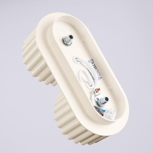Sollux Lighting Plafondlamp AURA 2 beige Gx53 - 21x10x12cm