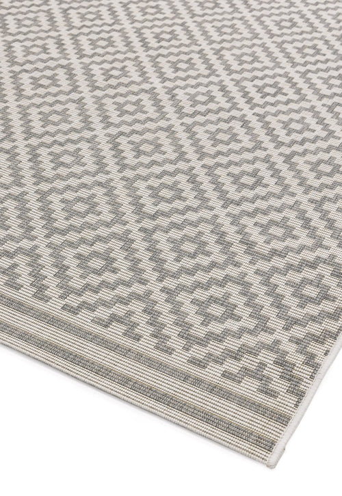 Vloerkleed Easy Living Patio PAT11 Diamond Grey 120x170 cm - vtwonen shop