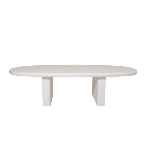 Giga Meubel Salontafel Gin - Deens Ovaal - MDF - 130 x 65cm - vtwonen shop