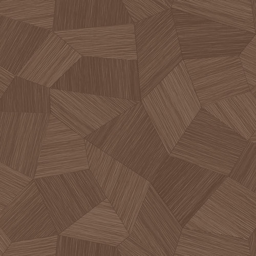 Origin Wallcoverings eco-texture vliesbehang grafisch 3D motief roest bruin - 0.53 x 10.05 m - 347824 - vtwonen shop