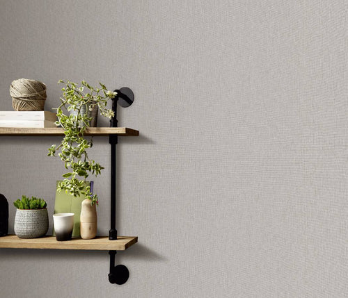 erismann behang zigzag motief taupe - 53 cm x 10.05 m - 661645 - vtwonen shop