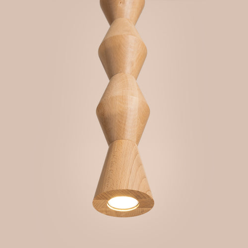 Sollux Lighting Hanglamp KUBBE groot R - 10x10x200cm