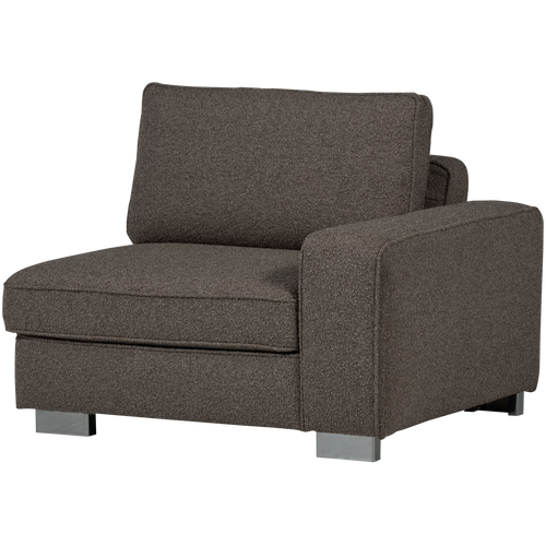 vtwonen element 1--zits met arm rechts Lazy - Bouclé - Antraciet - vtwonen shop