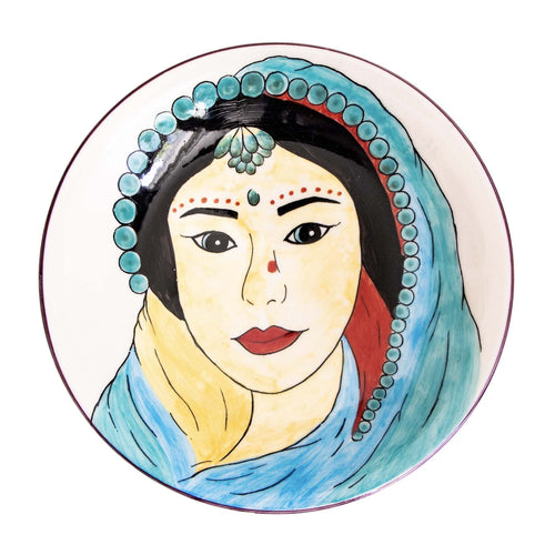 Return to Sender Bord India Ø 22 cm Women of the World