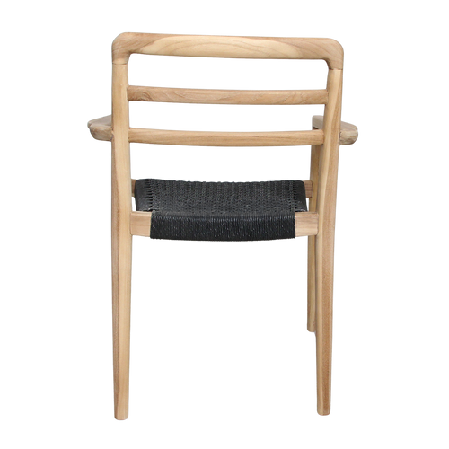 Raw Materials tuinstoel met armleuning Verano - Zwart - vtwonen shop