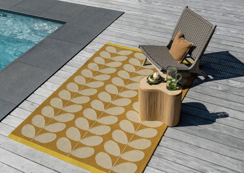 Vloerkleed Orla Kiely Solid Stem Sunflower Outdoor 140x200 cm - vtwonen shop