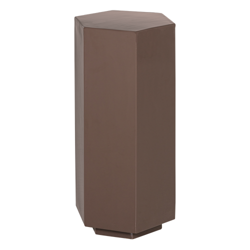 WOOOD plantenstandaard Rexo - Metaal Hoogglans - Bruin - 67x28x28