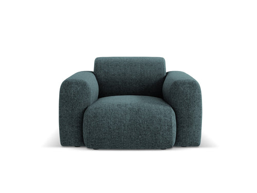 Cosmopolitan Design Fauteuil Nolio 2-zits, chenille, olie - 95x105x72cm