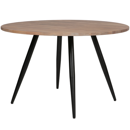 WOOOD 2-standen poot conisch 1 stuks Tablo - Metaal - Zwart - 72x79x10