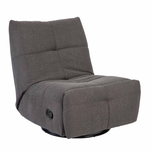 Starfurn  fauteuil Lazy - grijs - 103x82x96cm