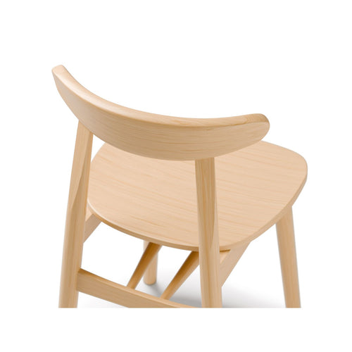 Set van 2 stoelen Elie hout natuurlijk beukenhout - 42x47x80cm