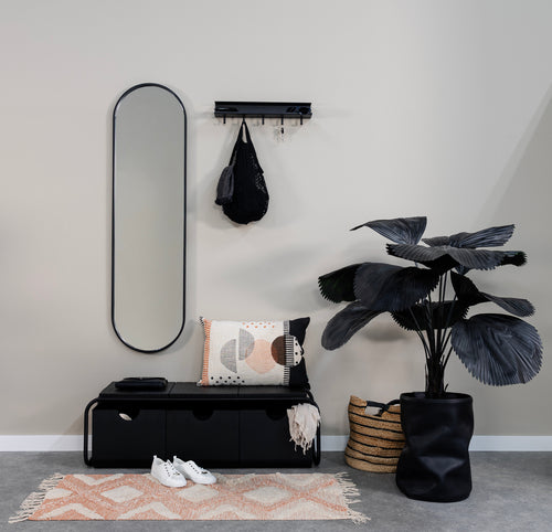 Spinder Design kapstok Easy - Zwart - 5 haken - vtwonen shop