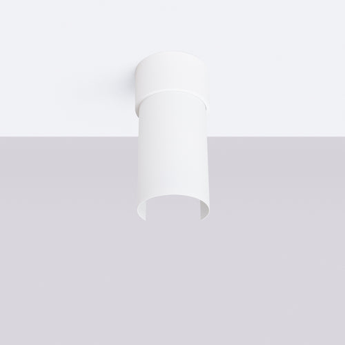 Sollux Lighting Plafondlamp FLASH wit - 10x10x21cm