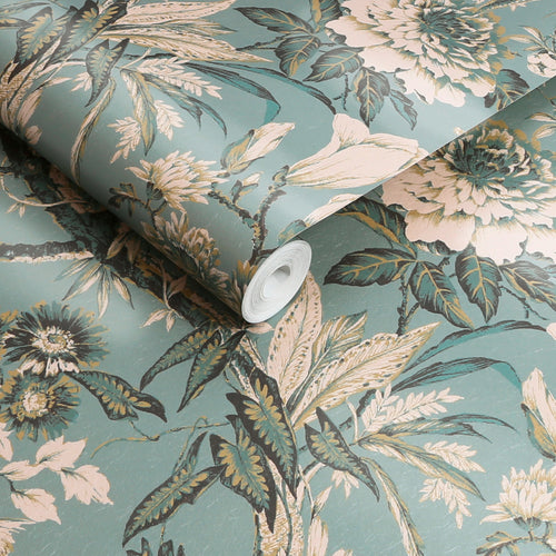 Graham & Brown Vliesbehang Perrow Duck Egg - vtwonen shop