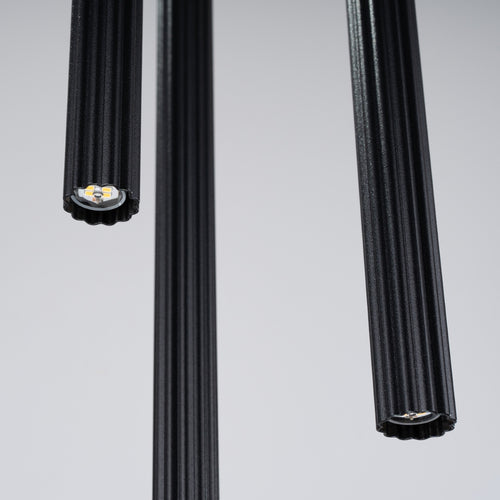 Sollux Lighting Hanglamp ARCHE 3P zwart - 20x20x120cm