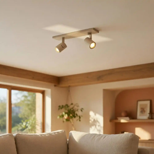 Highlight spot HALO - 2 lichts - 40  x 15   cm - beige
