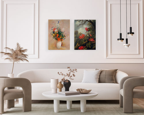 Canvas 60x40 Afdruk Passiebloem