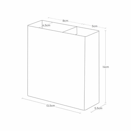 Yamazaki Tower Keukengereedschaphouder Film hook - Wit