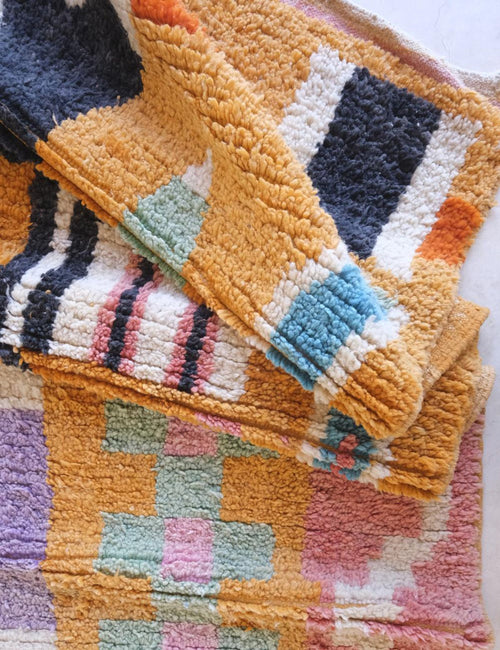 AFK Living vloerkleed Berber - handgemaakt - Wol - 209 x 316 cm