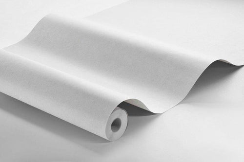 Borastapeter behang effen lichtgrijs - 53 cm x 11.2 m - 660095