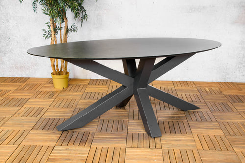 Sens-Line - Atalanta Tuintafel Ovaal 200x100cm - Keramiek
