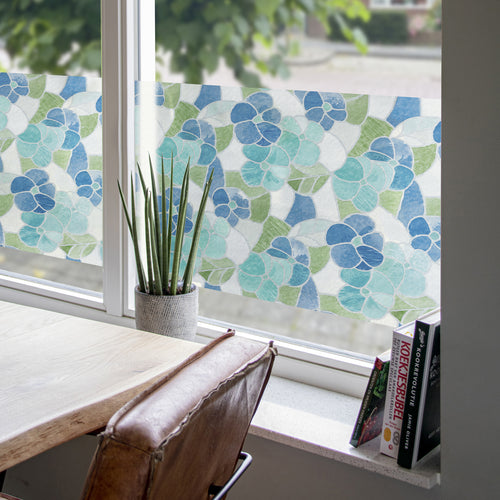 d-c-fix Zelfklevende Raamfolie - Lisboa Blauw - 200x45 cm - vtwonen shop