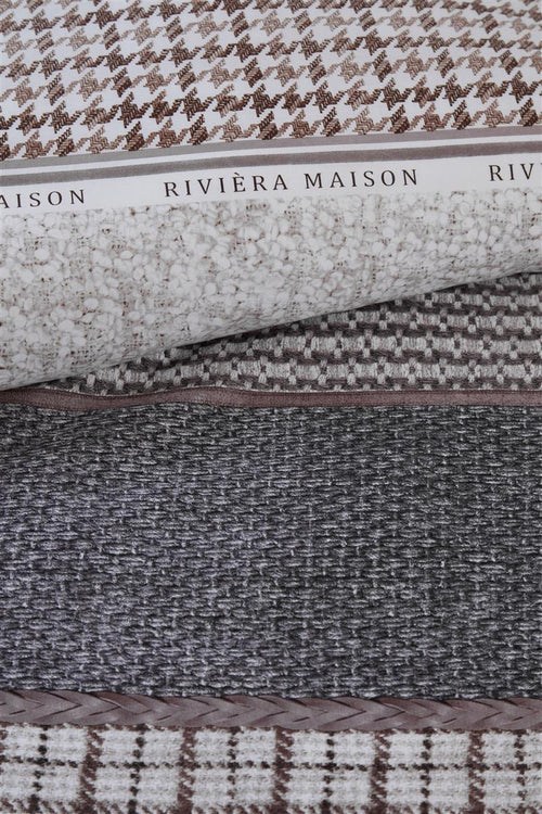 Riviera Maison dekbedovertrek Tailor - 260x200/220 cm - antraciet