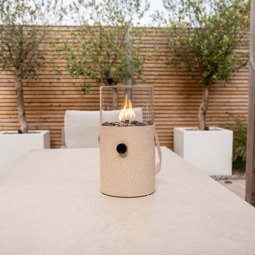 Cosi Fires gaslantaarn Cosiscoop Original Ø16x30 cm - marble stone